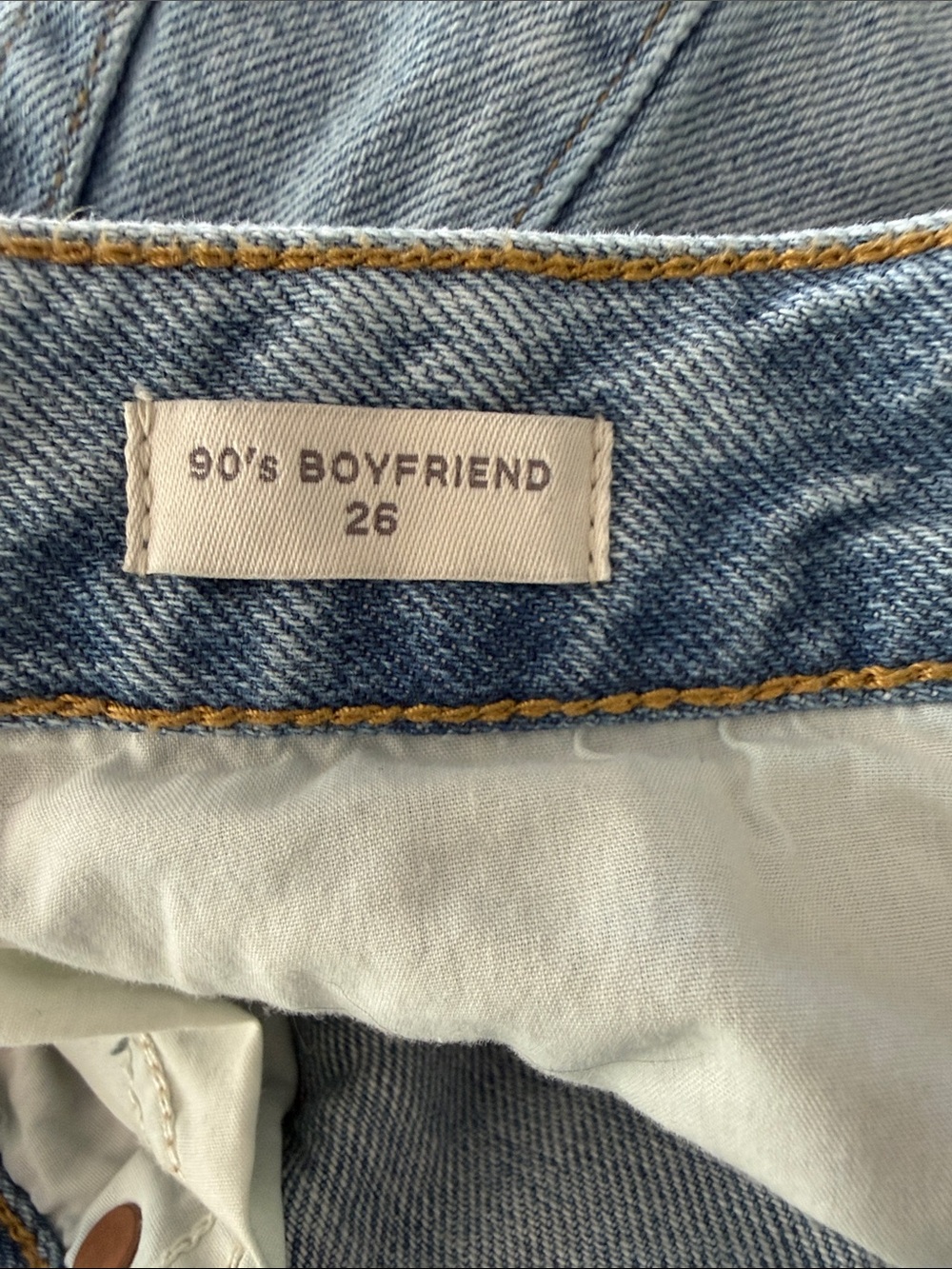PACSUN Women's 90's Boyfriend Jeans~Size: 26 - Picture 10 of 10